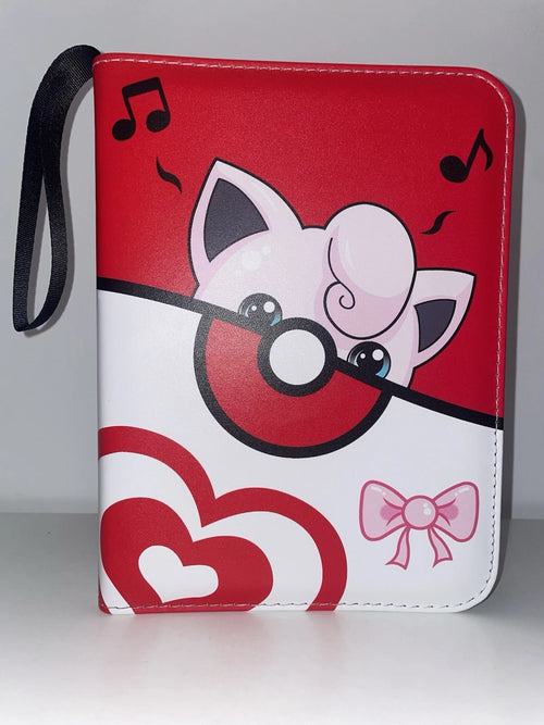 Classeur Pokémon pour 400 cartes, couverture rigide illustrée.